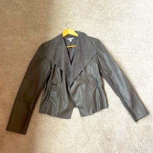 Bar III “leather” jacket Size M